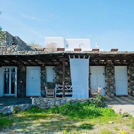 Dreamy Boho 5Bed Villa With Pool And Ocean View Mykonos Town Екстериор снимка