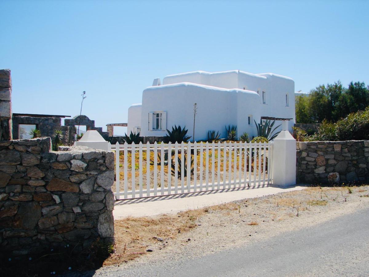 Dreamy Boho 5Bed Villa With Pool And Ocean View Mykonos Town Екстериор снимка